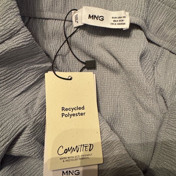 MNG by Mango NWT draped wrap skirt size XS - Picture 3 of 6